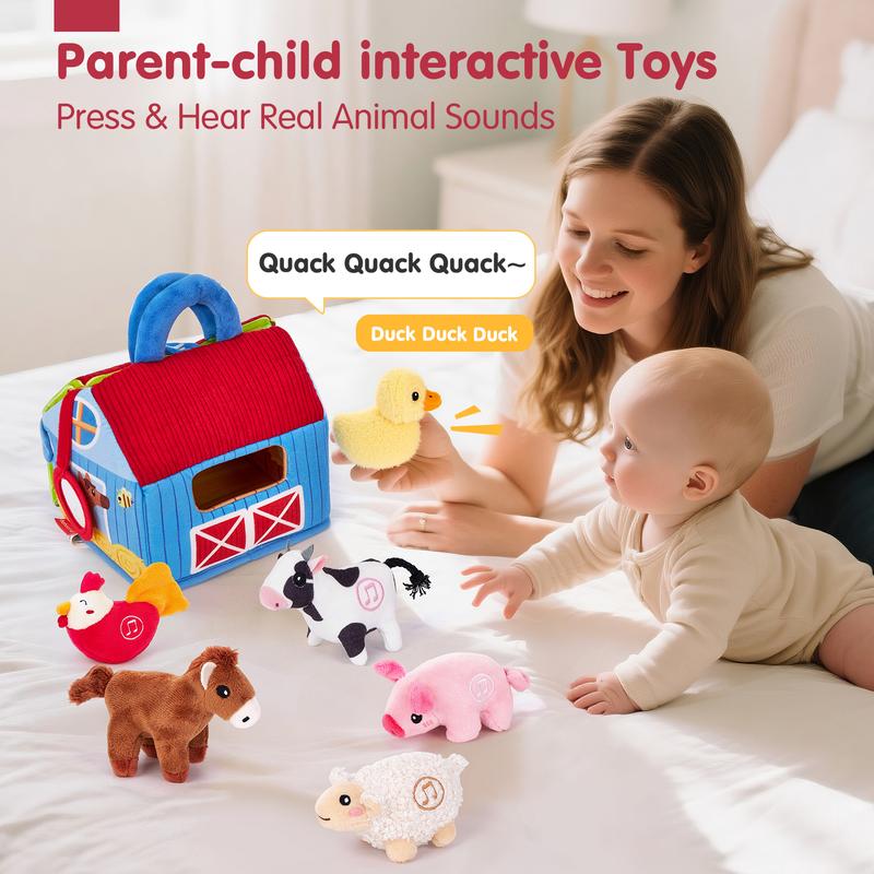 Farm Animal Talking Playset