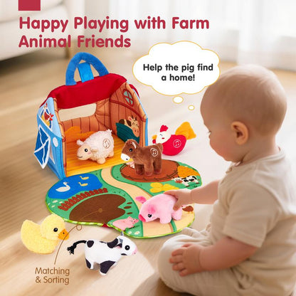 Farm Animal Talking Playset