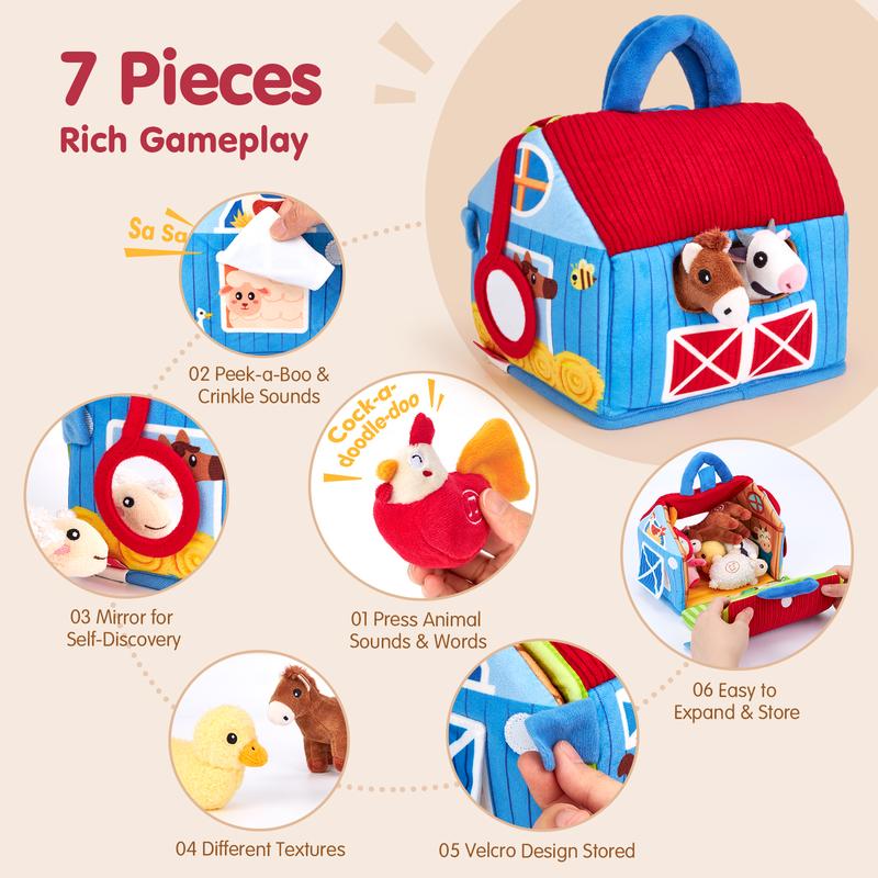 Farm Animal Talking Playset
