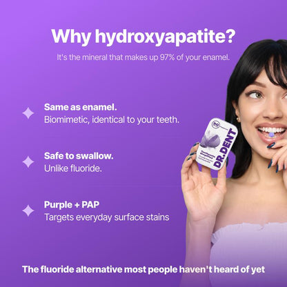 Fluoride-Free Whitening Toothpaste Tablets