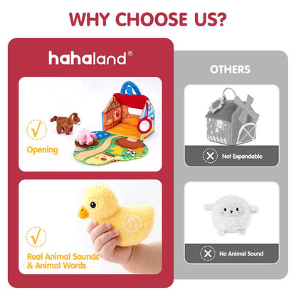 Farm Animal Talking Playset